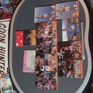 Harlem Globe Trotters Set and Ticket Stub